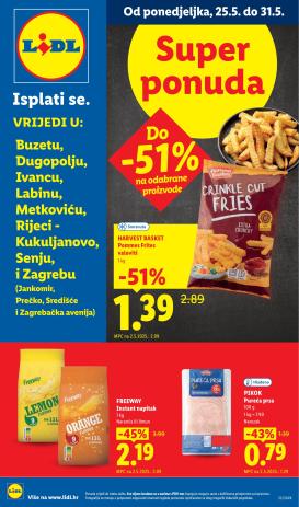 lidl - Aktualni katalog Lidl od ponedjeljka, 25.05.2026 do nedjelje, 31.05.2026