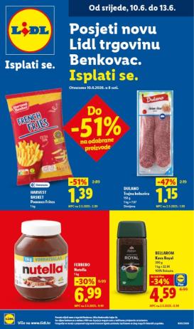 lidl - Novi Lidl katalog od srijede, 10.06.2026 do subote, 13.06.2026