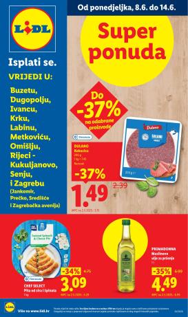 lidl - Aktualni katalog Lidl - Super Ponuda od ponedjeljka, 08.06.2026 do nedjelje, 14.06.2026