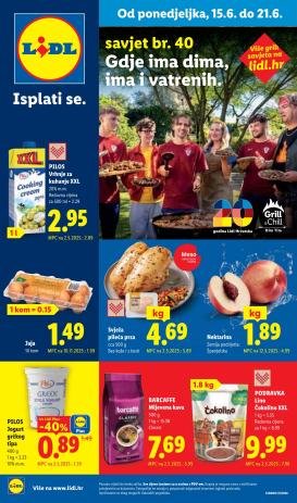 lidl - Novi Lidl katalog od ponedjeljka, 15.06.2026 do nedjelje, 21.06.2026