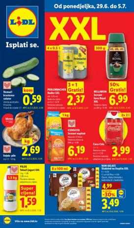 lidl - Novi Lidl katalog od ponedjeljka, 29.06.2026 do nedjelje, 05.07.2026