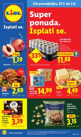 lidl - Novi Lidl katalog od ponedjeljka, 27.07.2026 do nedjelje, 02.08.2026