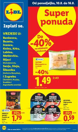 lidl - Aktualni katalog Lidl - Super Ponuda od ponedjeljka, 10.08.2026 do nedjelje, 16.08.2026