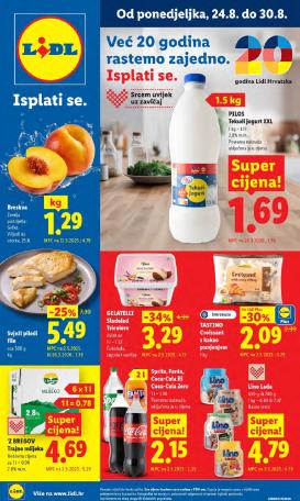 lidl - Novi Lidl katalog od ponedjeljka, 24.08.2026 do nedjelje, 30.08.2026