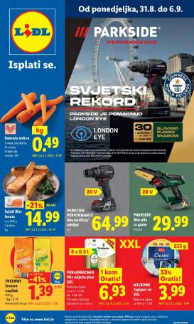lidl - Novi Lidl katalog od ponedjeljka, 31.08.2026 do nedjelje, 06.09.2026