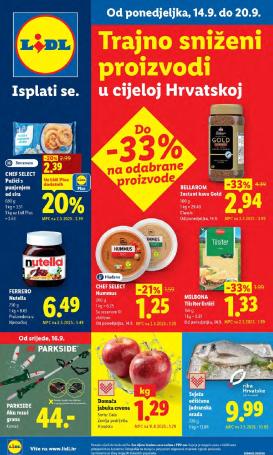 lidl - Novi Lidl katalog od ponedjeljka, 14.09.2026 do nedjelje, 20.09.2026