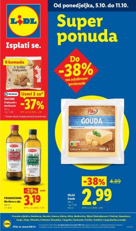 lidl - Aktualni katalog Lidl - Super Ponuda od ponedjeljka, 05.10.2026 do nedjelje, 11.10.2026