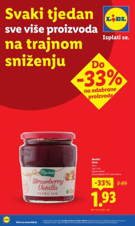 lidl - Prelistajte katalog Lidl - Nastavljamo trajno snižavati cijene, vrijedi od 08.09. do 12.10.