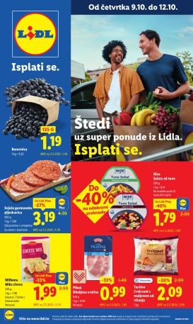 lidl - Prelistajte katalog Lidl, vrijedi od 09.10. do 12.10.