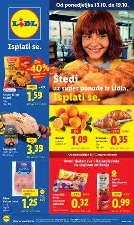 lidl - Prelistajte katalog Lidl, vrijedi od 13.10. do 19.10.