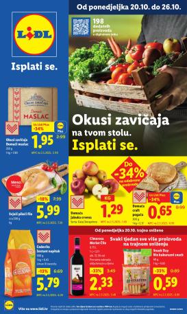 lidl - Prelistajte katalog Lidl, vrijedi od 20.10. do 26.10.