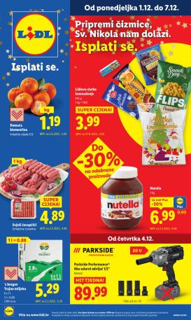 lidl - Prelistajte katalog Lidl, vrijedi od 01.12. do 07.12.