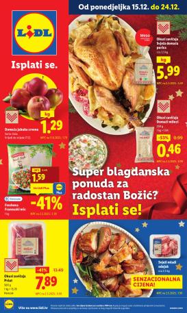 lidl - Prelistajte katalog Lidl, vrijedi od 15.12. do 24.12.