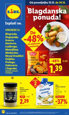 lidl - Prelistajte katalog Lidl - Super Ponuda, vrijedi od 15.12. do 24.12.