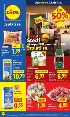 lidl - Prelistajte katalog Lidl, vrijedi od 07.01. do 11.01.