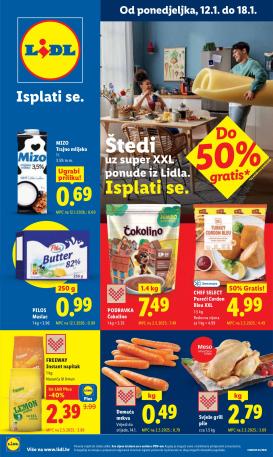 lidl - Prelistajte katalog Lidl, vrijedi od 12.01. do 18.01.