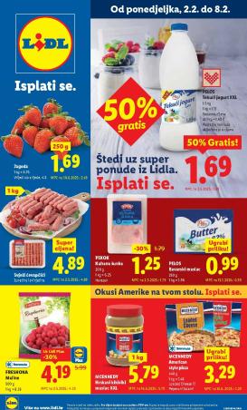 lidl - Prelistajte katalog Lidl, vrijedi od 02.02.2026 do 08.02.2026