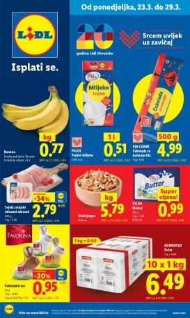 lidl - Prelistajte katalog Lidl, vrijedi od 23.03.2026 do 29.03.2026