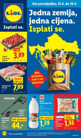 lidl - Lidl letak za sljedeći tjedan od ponedjeljka 13.04.2026 do nedjelje 19.04.2026