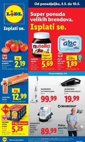 lidl - Lidl letak za sljedeći tjedan od ponedjeljka 04.05.2026 do nedjelje 10.05.2026