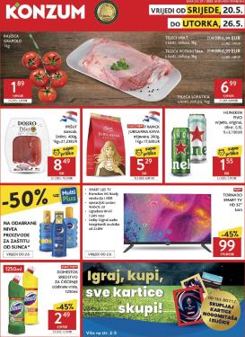 konzum - Novi Konzum katalog od srijede, 20.05.2026 do utorka, 26.05.2026