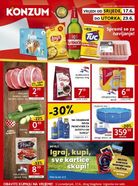 konzum - Novi Konzum katalog od srijede, 17.06.2026 do utorka, 23.06.2026