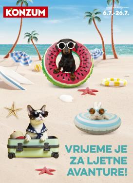 konzum - Aktualni katalog Konzum - Tematski katalog ljubimci 6. 7. - 26. 7. od ponedjeljka, 06.07.2026 do nedjelje, 26.07.2026