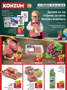 konzum - Novi Konzum katalog od srijede, 19.08.2026 do utorka, 25.08.2026