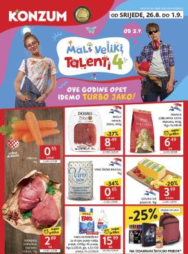 konzum - Novi Konzum katalog od srijede, 26.08.2026 do utorka, 01.09.2026