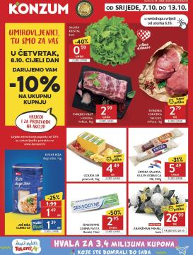 konzum - Novi Konzum katalog od srijede, 07.10.2026 do utorka, 13.10.2026