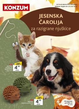 konzum - Novi Konzum - Jesenska Čarolija katalog od ponedjeljka, 05.10.2026 do nedjelje, 18.10.2026