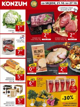 konzum - Novi Konzum katalog od srijede, 21.10.2026 do utorka, 27.10.2026