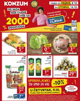 konzum - Prelistajte katalog Konzum, vrijedi od 08.10. do 14.10.