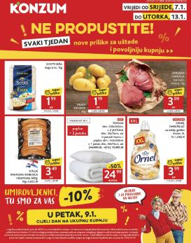 konzum - Prelistajte katalog Konzum, vrijedi od 07.01. do 13.01.