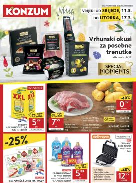 konzum - Prelistajte katalog Konzum, vrijedi od 11.03.2026 do 17.03.2026