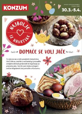 konzum - Prelistajte katalog Konzum - Najbolje iz Hrvatske, vrijedi od 30.03.2026 do 05.04.2026