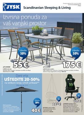 jysk - Aktualni katalog JYSK od ponedjeljka, 18.05.2026 do nedjelje, 21.06.2026
