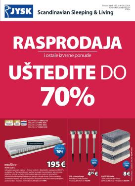 jysk - Aktualni katalog JYSK od srijede, 03.06.2026 do nedjelje, 21.06.2026
