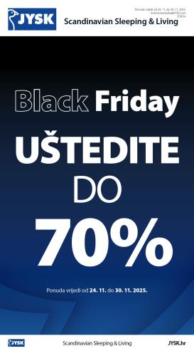 jysk - Prelistajte katalog JYSK - Black Friday, vrijedi od 24.11. do 30.11.