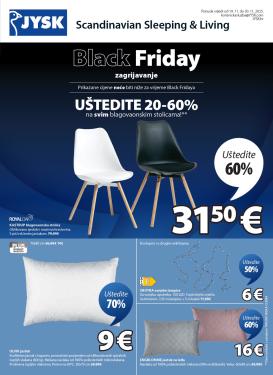 jysk - Prelistajte katalog JYSK - Black Friday, vrijedi od 19.11. do 30.11.