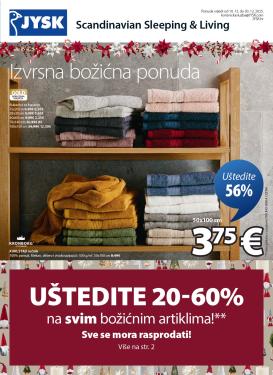 jysk - Prelistajte katalog JYSK, vrijedi od 10.12. do 30.12.