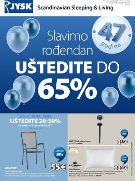 jysk - Aktualni JYSK katalog vrijedi od srijede 08.04.2026 do nedjelje 17.05.2026