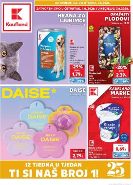 kaufland - Novi Kaufland - Ti si naš broj 1 katalog od srijede, 03.06.2026 do utorka, 09.06.2026