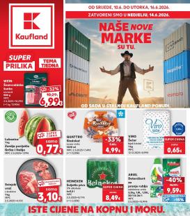 kaufland - Novi Kaufland - Naše nove marke su tu katalog od srijede, 10.06.2026 do utorka, 16.06.2026