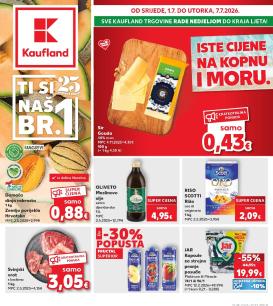 kaufland - Novi Kaufland katalog od srijede, 01.07.2026 do utorka, 07.07.2026