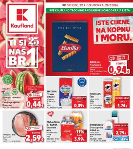 kaufland - Novi Kaufland katalog od srijede, 22.07.2026 do utorka, 28.07.2026