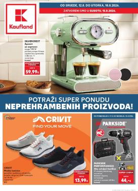 kaufland - Novi Kaufland - Neprehrambenih proizvoda katalog od srijede, 12.08.2026 do utorka, 18.08.2026