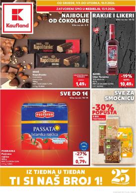 kaufland - Novi Kaufland - Ti si naš broj 1 katalog od srijede, 09.09.2026 do utorka, 15.09.2026