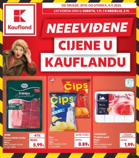 kaufland - Prelistajte katalog Kaufland - Cijene, vrijedi od 29.10. do 04.11.