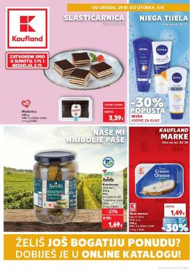 kaufland - Prelistajte katalog Kaufland - Želiš još bogatiju ponudu, vrijedi od 29.10. do 04.11.